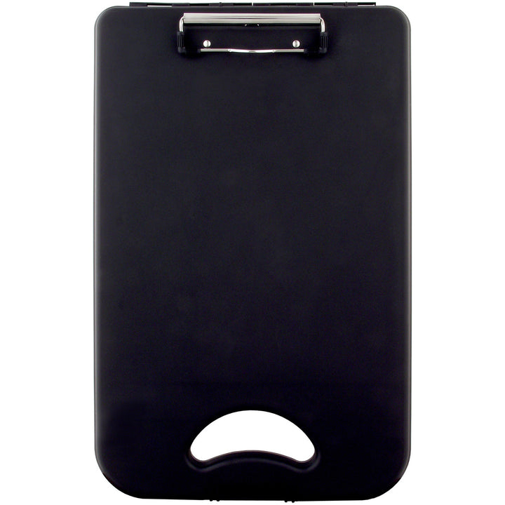 Image of Saunders Portable Desktop Clipboard, 1/2"Storage,10"x16", Black