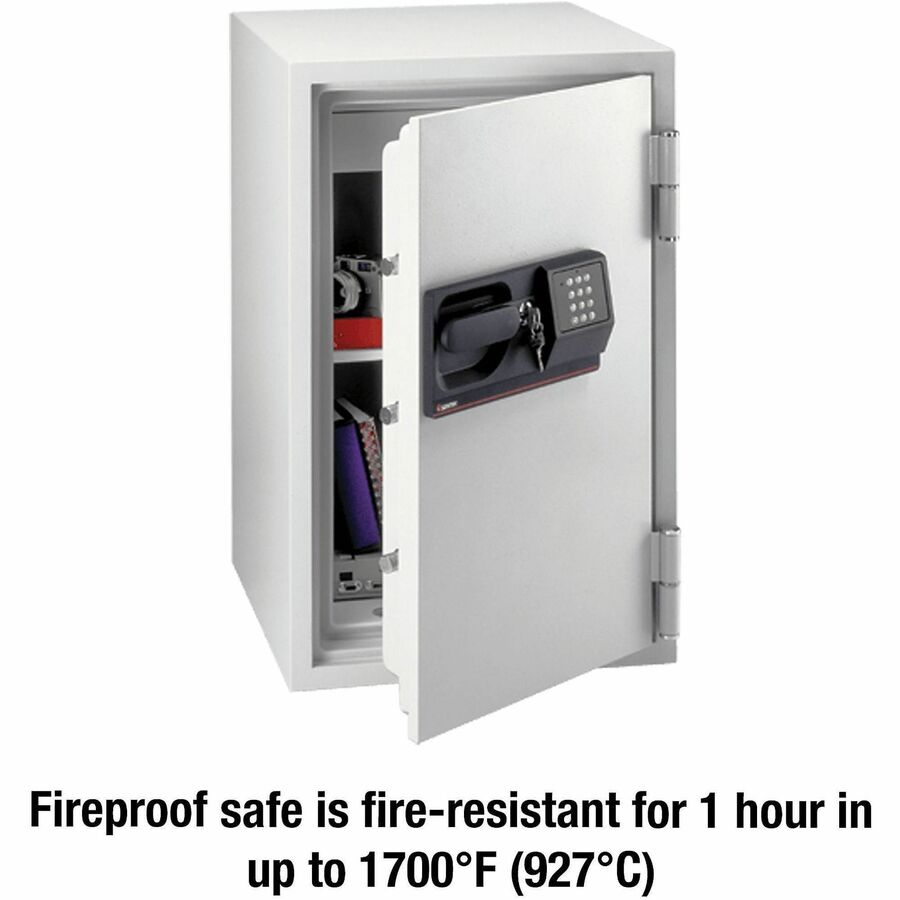 Image of Sentry® Safe Commercial Safe, 3 cu ft, 20.5 x 22 x 34.5, Light Gray