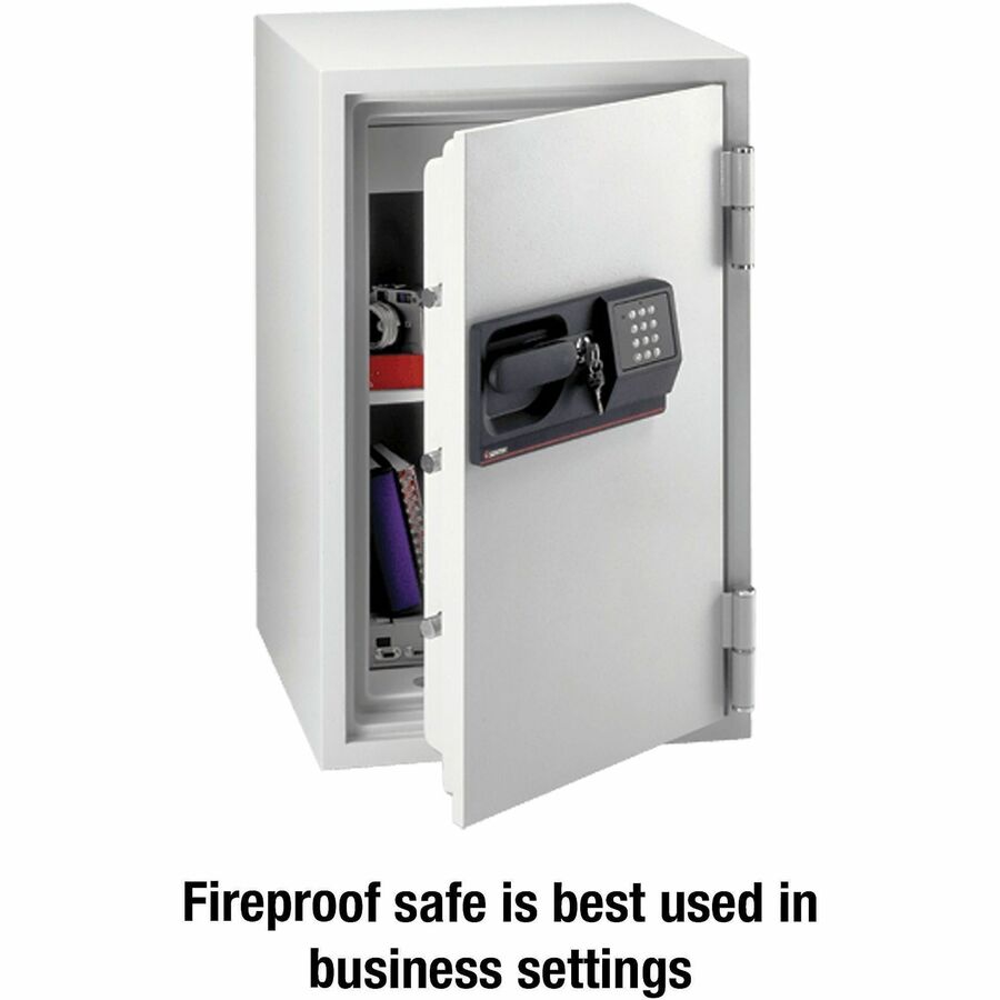 Image of Sentry® Safe Commercial Safe, 3 cu ft, 20.5 x 22 x 34.5, Light Gray