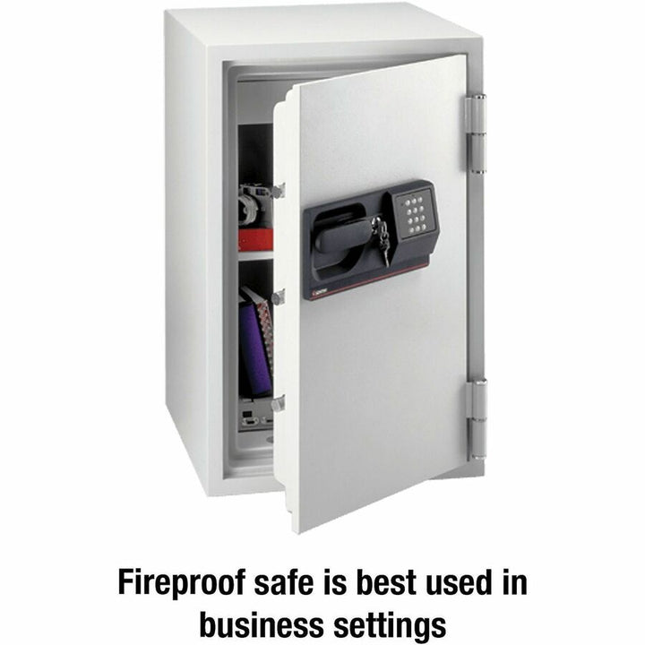 Image of Sentry® Safe Commercial Safe, 3 cu ft, 20.5 x 22 x 34.5, Light Gray