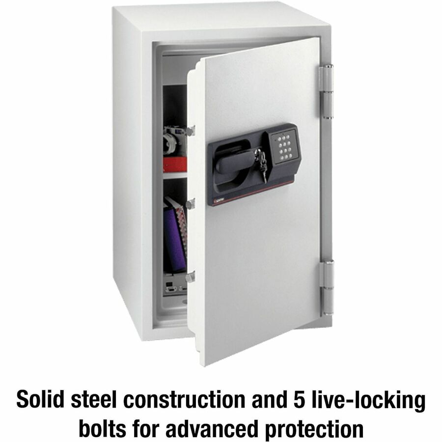 Image of Sentry® Safe Commercial Safe, 3 cu ft, 20.5 x 22 x 34.5, Light Gray