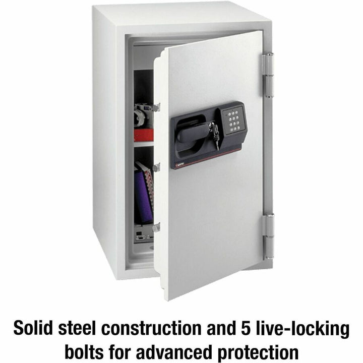 Image of Sentry® Safe Commercial Safe, 3 cu ft, 20.5 x 22 x 34.5, Light Gray