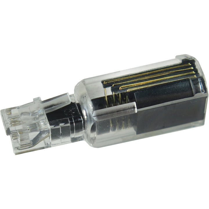 Image of Softalk® Rotating 360 Telephone Cord Detangler, Clear/black