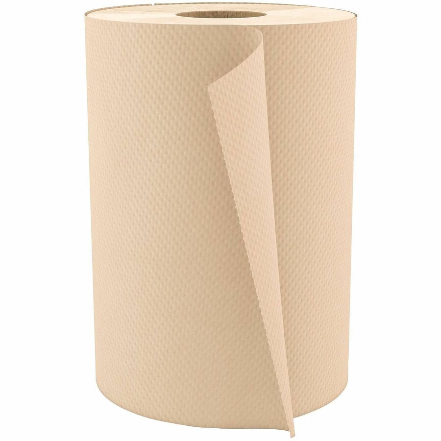 Image of Genuine Joe Hardwound Roll Towels,2"Core, 7-7/8"x350', 12Rolls/CT,NL