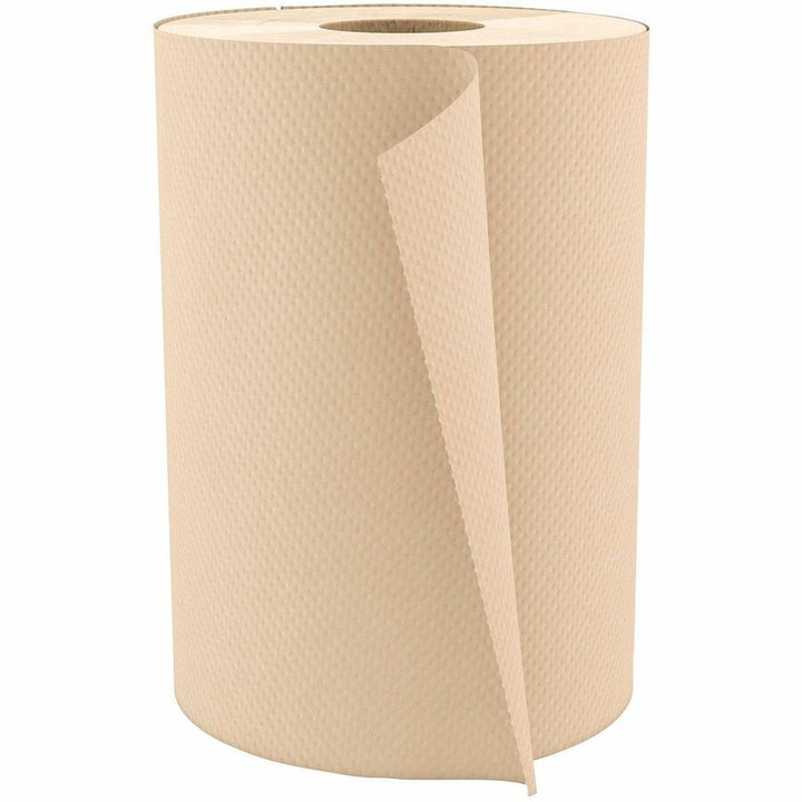 Image of Genuine Joe Hardwound Roll Towels,2"Core, 7-7/8"x350', 12Rolls/CT,NL