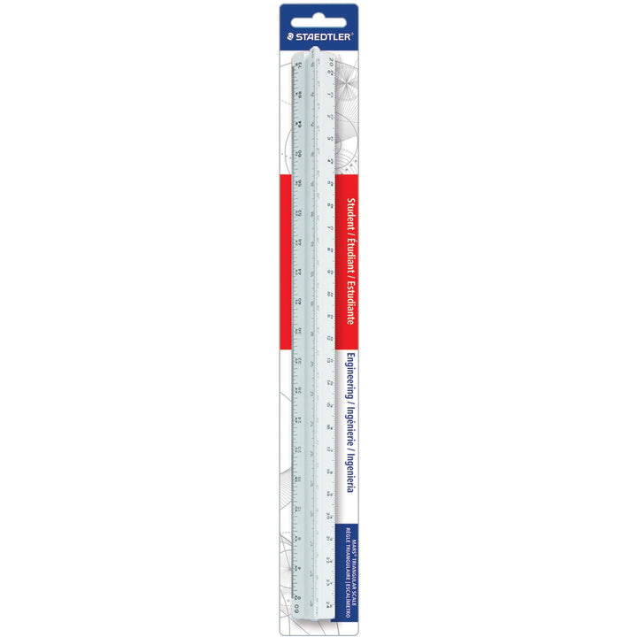 Image of Staedtler 987 19-34BK 12" Triangular Engineer Scale