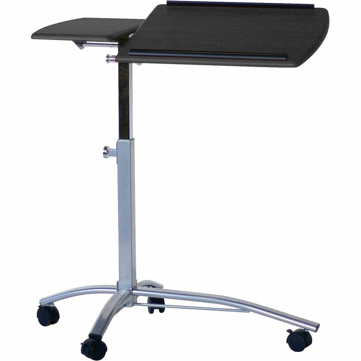 Image of Safco® Laptop Computer Caddy, 29.5" X 20" X 27" To 38", Anthracite