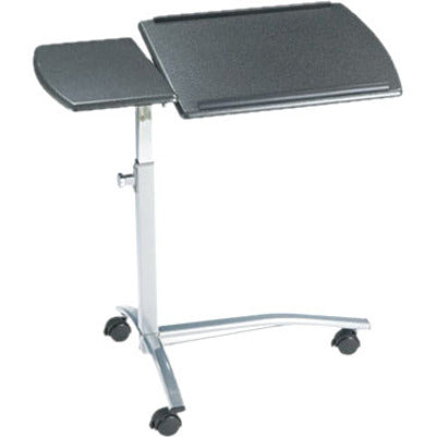 Image of Safco® Laptop Computer Caddy, 29.5" X 20" X 27" To 38", Anthracite