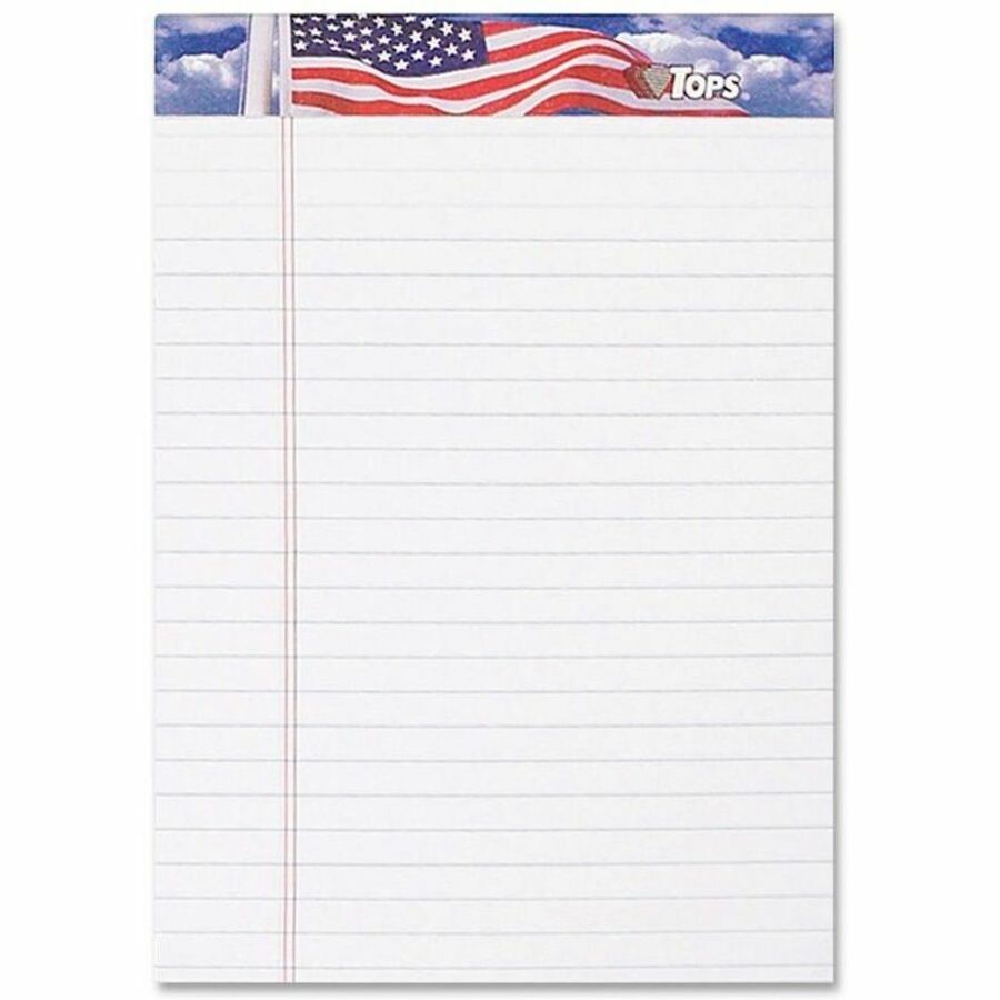 Image of Tops Writing Tablets,Jr. Lgl Ruled,5"x8",50 Sht/PD,3/PK,WE