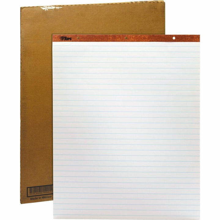 Image of Tops Easel Pad, 15lb, 8-3/4" Spc, 50 Sheets, 27"x34", 2/CT, WE