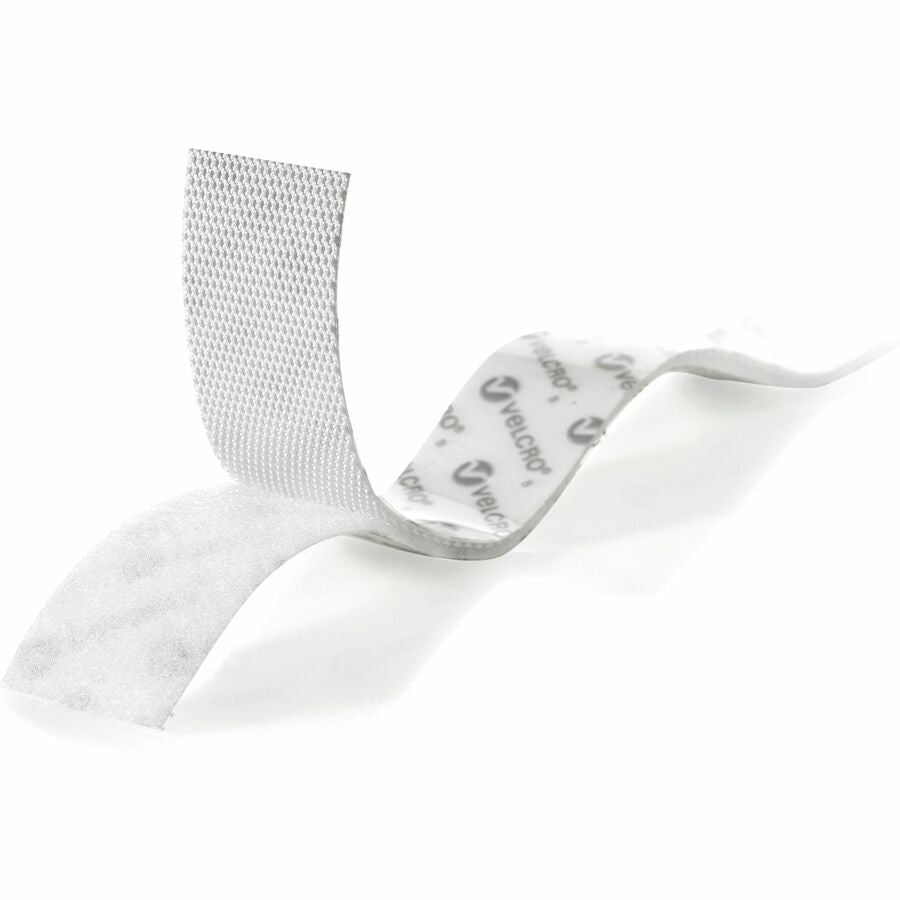 Image of VELCRO® Brand Fastener Tape, Hook/Loop,Water-Resistant,1"x10', White