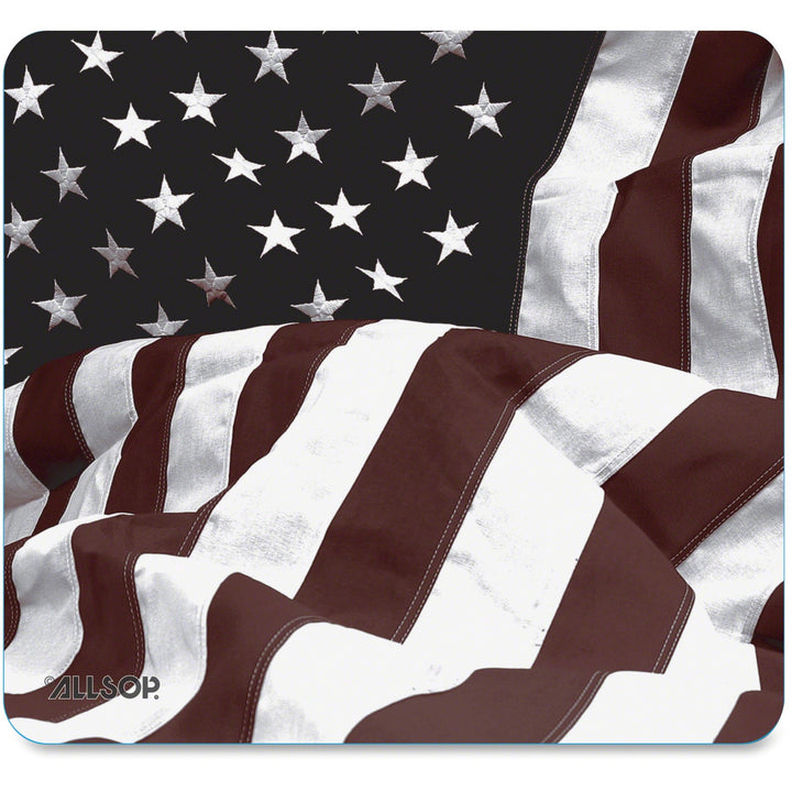 Image of Allsop® Naturesmart Mouse Pad, 8.5 x 8, American Flag Design