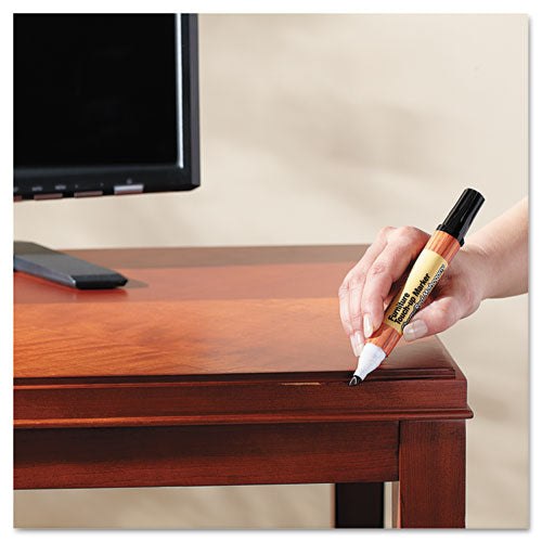 Image of Master Caster® 18000 ReStor-It Furniture Touch-Up Kit with (5) Woodgrain Markers, (3) Filler Sticks, 4.25 x 0.38 x 6.75