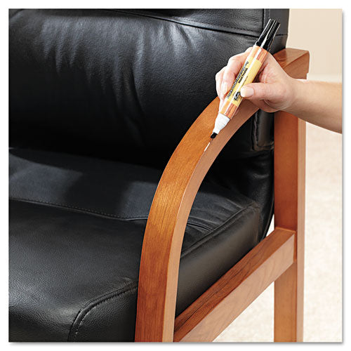 Image of Master Caster® 18000 ReStor-It Furniture Touch-Up Kit with (5) Woodgrain Markers, (3) Filler Sticks, 4.25 x 0.38 x 6.75