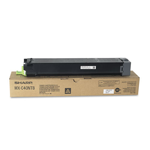 Image of Sharp® MXC40NTB Mxc40nt1 Toner, 10,000 Page-Yield, Black