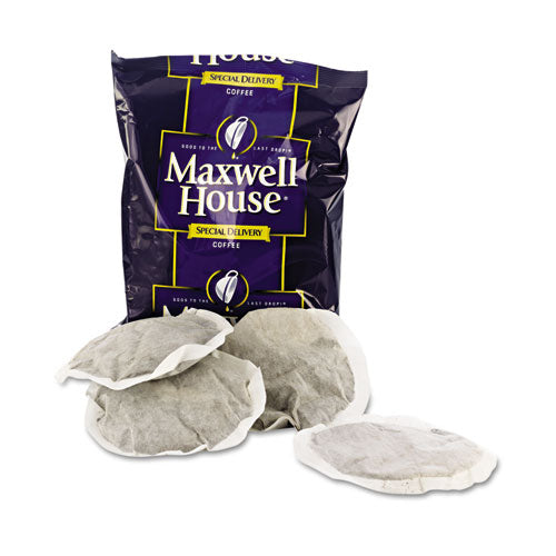Image of Maxwell House® GEN862400 Coffee, Regular Ground, 1.2 Oz Special Delivery Filter Pack, 42/carton