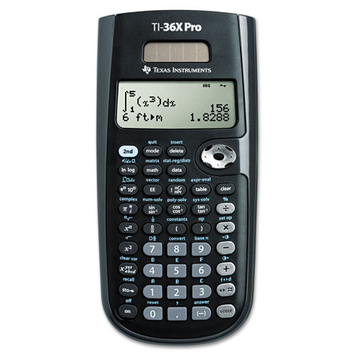 Image of Texas Instruments 36PRO/TBL/1L1/A Ti-36x Pro Scientific Calculator, 16-Digit Lcd