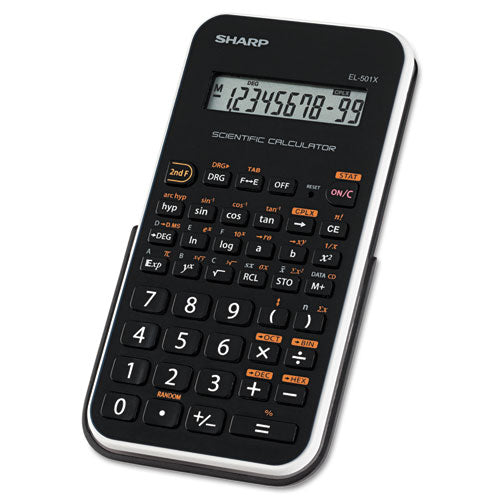 Image of Sharp® EL501X2BWH El-501xbwh Scientific Calculator, 10-Digit Lcd