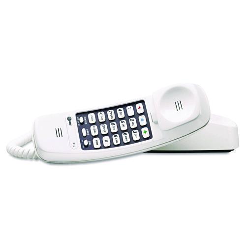 Image of AT&TÂ® 210 Trimline Telephone, White