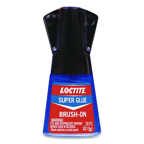 Image of Loctite® 1365734 Super Glue Brush On, 0.17 Oz, Dries Clear