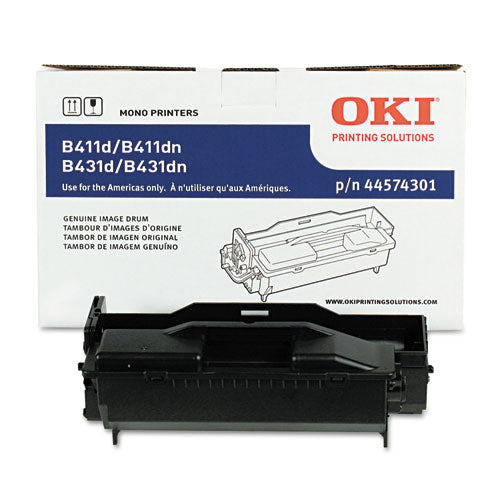 Image of Oki® 44574301 44574301 DRUM UNIT, 30,000 PAGE-YIELD, BLACK