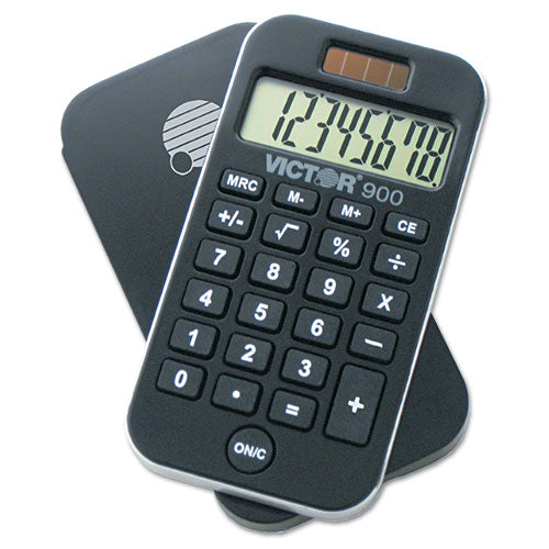 Image of Victor® 900 900 Antimicrobial Pocket Calculator, 8-Digit Lcd