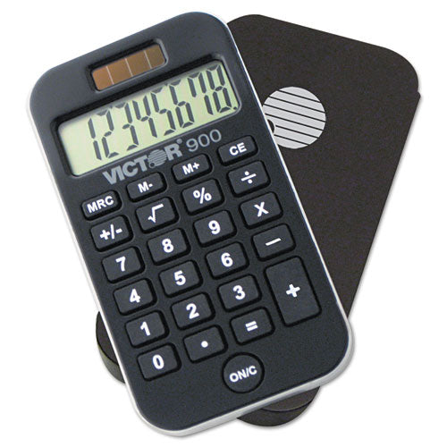 Image of Victor® 900 900 Antimicrobial Pocket Calculator, 8-Digit Lcd