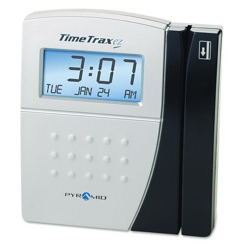 Image of Pyramid Technologies Timetrax Ez Time And Attendance System, Digital Display, Black