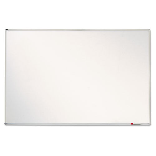 Image of Quartet® PPA406 Porcelain Magnetic Whiteboard, 72" x 48", White Surface, Satin Aluminum Frame