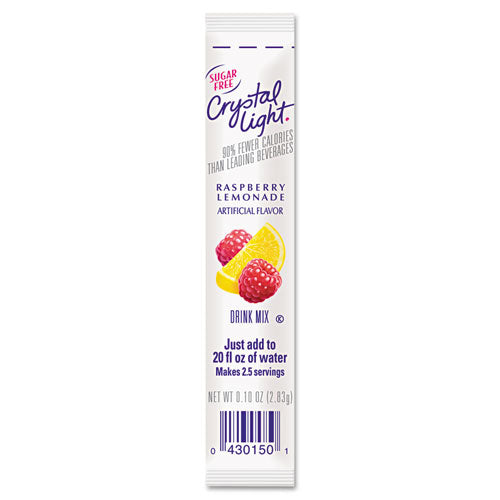 Image of Crystal Light® GEN00015 On the Go, Raspberry Lemonade, 0.16 oz Packets, 30/Box