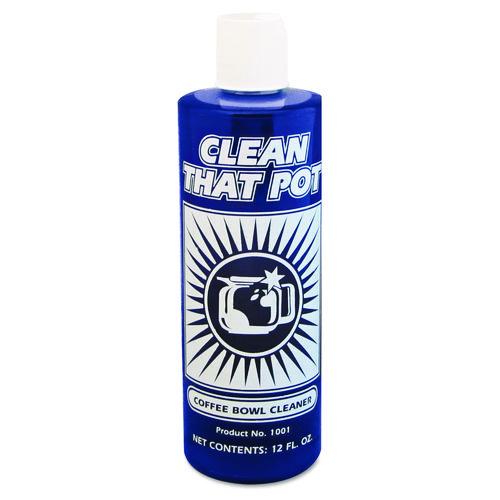 Image of Clean That Pot® CLE1001 Coffee Bowl Cleaner, 12 Oz Bottle