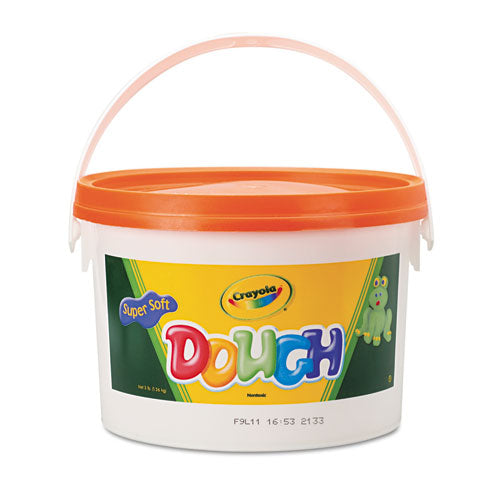 Image of Crayola® 57-0015-036 Modeling Dough Bucket, 3 Lbs, Orange