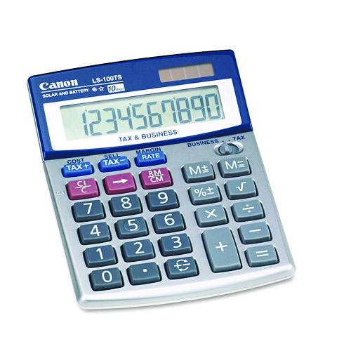 Image of Canon® 5936A028 Ls-100ts Portable Business Calculator, 10-Digit Lcd