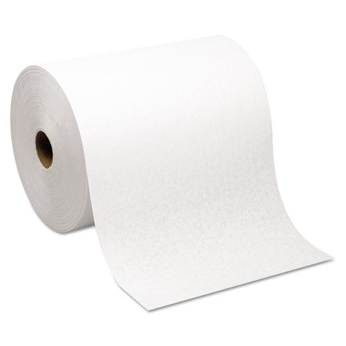 Image of Georgia Pacific® Professional 26470 SofPull Hardwound Roll Paper Towel, Nonperforated, 1-Ply, 7.87" x 1,000 ft, White, 6 Rolls/Carton
