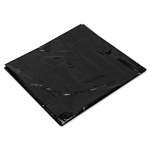 Image of Trinity Plastics 100406 Low-Density Can Liners, 16 gal, 0.7 mil, 24" x 32", Black, Flat Pack, 500/Carton