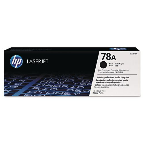 Image of HP CE278A HP 78a, (ce278a) Black Original Laserjet Toner Cartridge