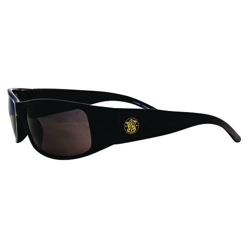 Image of Smith & Wesson® 21303 Elite Safety Eyewear, Black Full Frame, Smoke Dual Lens