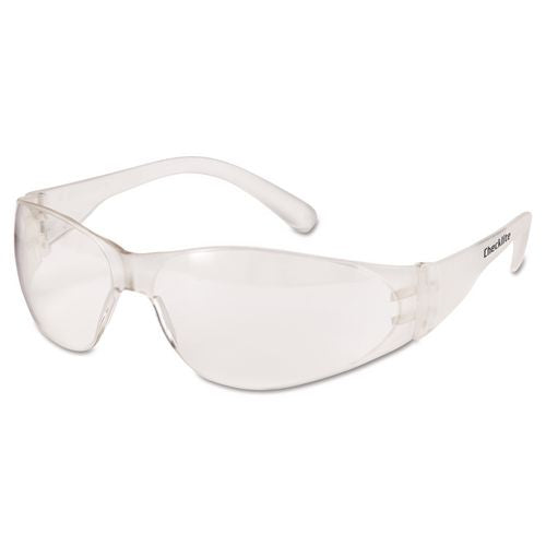 Image of MCR Safety CL010 Checklite Safety Glasses, Frameless, Clear Single Lens