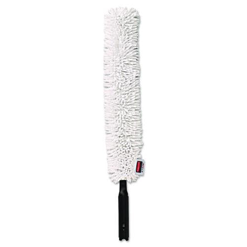 Image of Rubbermaid® Commercial HYGEN FGQ85200WH00 Hygen Quick-Connect Flexible Dusting Wand, 28.38" Handle