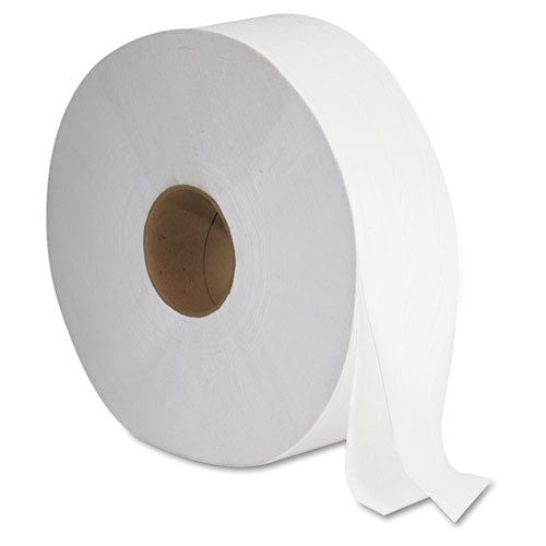 Image of GEN G1513 JRT Jumbo Bath Tissue, Septic Safe, 2-Ply, 3.3" x 1,375 ft, White, 6 Rolls/Carton