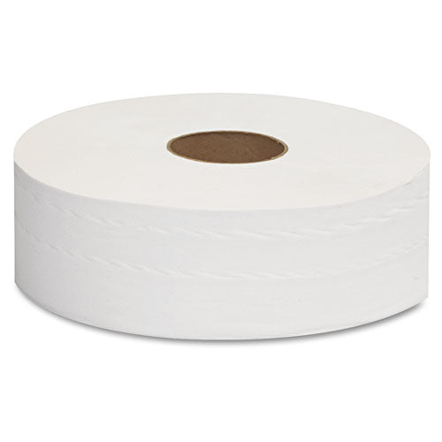 Image of GEN G1513 JRT Jumbo Bath Tissue, Septic Safe, 2-Ply, 3.3" x 1,375 ft, White, 6 Rolls/Carton
