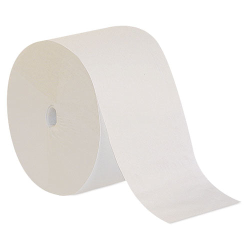 Image of Georgia Pacific® Professional 19374 Compact Coreless One-Ply Bath Tissue, Septic Safe, White, 3,000 Sheets/Roll, 18 Rolls/Carton