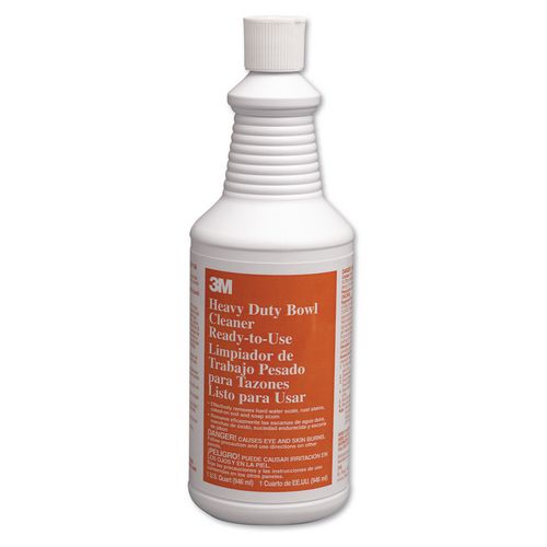 Image of 3M 34764 Heavy-Duty Bowl Cleaner, 32 oz Bottle, 12/Carton