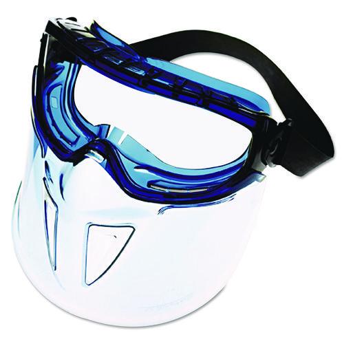 Image of KleenGuard 18629 V90 Series Face Shield, Blue Frame, Clear Lens