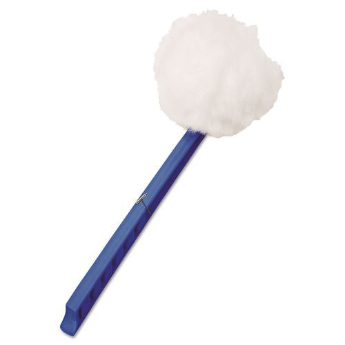Image of Impact® 201 Toilet Bowl Mop, 12" Handle, 5.75" Mop Head, Blue