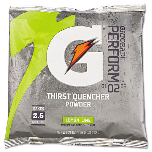 Image of Gatorade® QUA03944 Original Powdered Drink Mix, Variety Pack, 21oz Packets, 32/carton