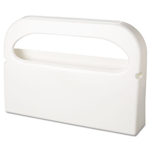 Image of HOSPECO® HG-1-2 Health Gards Toilet Seat Cover Dispenser, Half-Fold, 16 X 3.25 X 11.5, White, 2/box