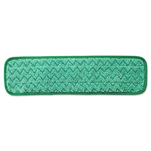 Image of Rubbermaid® Commercial FGQ41200GR00 Microfiber Dust Pad, 18.5 x 5.5, Green