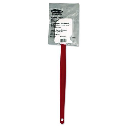 Image of Rubbermaid® Commercial FG1964000000 High-Heat Cook's Scraper, Plastic, 16.5", Red/White