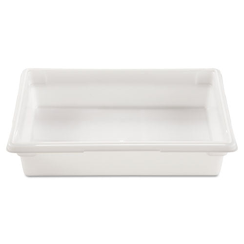 Image of Rubbermaid® Commercial FG350800WHT Food/Tote Boxes, 8.5 gal, 26 x 18 x 6, White, Plastic